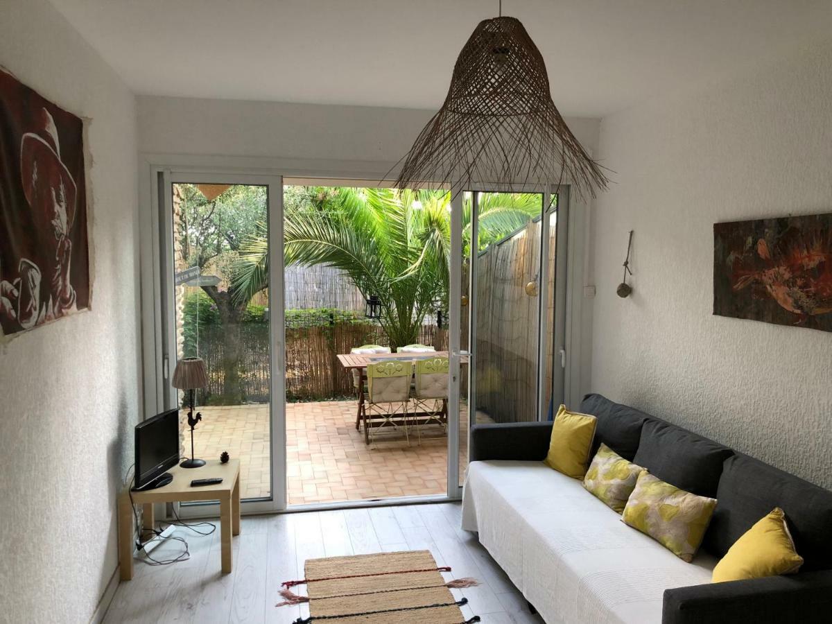 **** Beau T2 De 40 M2, Jardin De 70M2, Au Calme, A 50 Metres De La Plage Le Pradet Zewnętrze zdjęcie