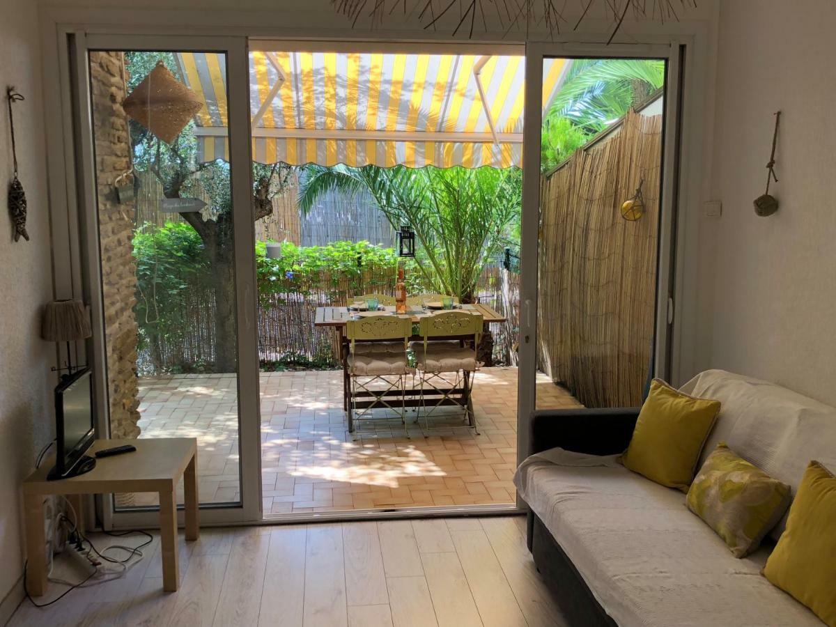 **** Beau T2 De 40 M2, Jardin De 70M2, Au Calme, A 50 Metres De La Plage Le Pradet Zewnętrze zdjęcie