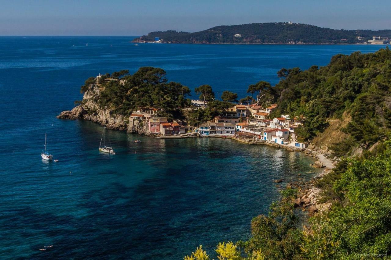 **** Beau T2 De 40 M2, Jardin De 70M2, Au Calme, A 50 Metres De La Plage Le Pradet Zewnętrze zdjęcie
